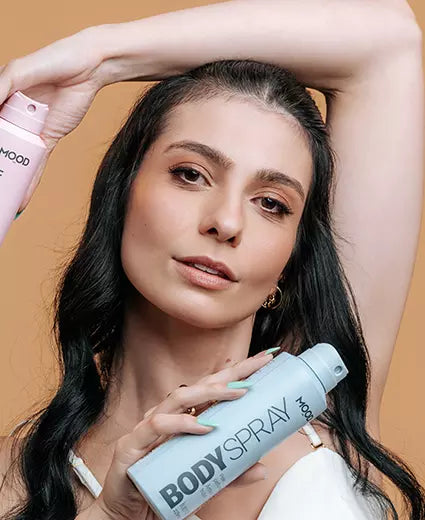 O crescimento do Body Splash e a inovação do Body Spray Mood em aerossol