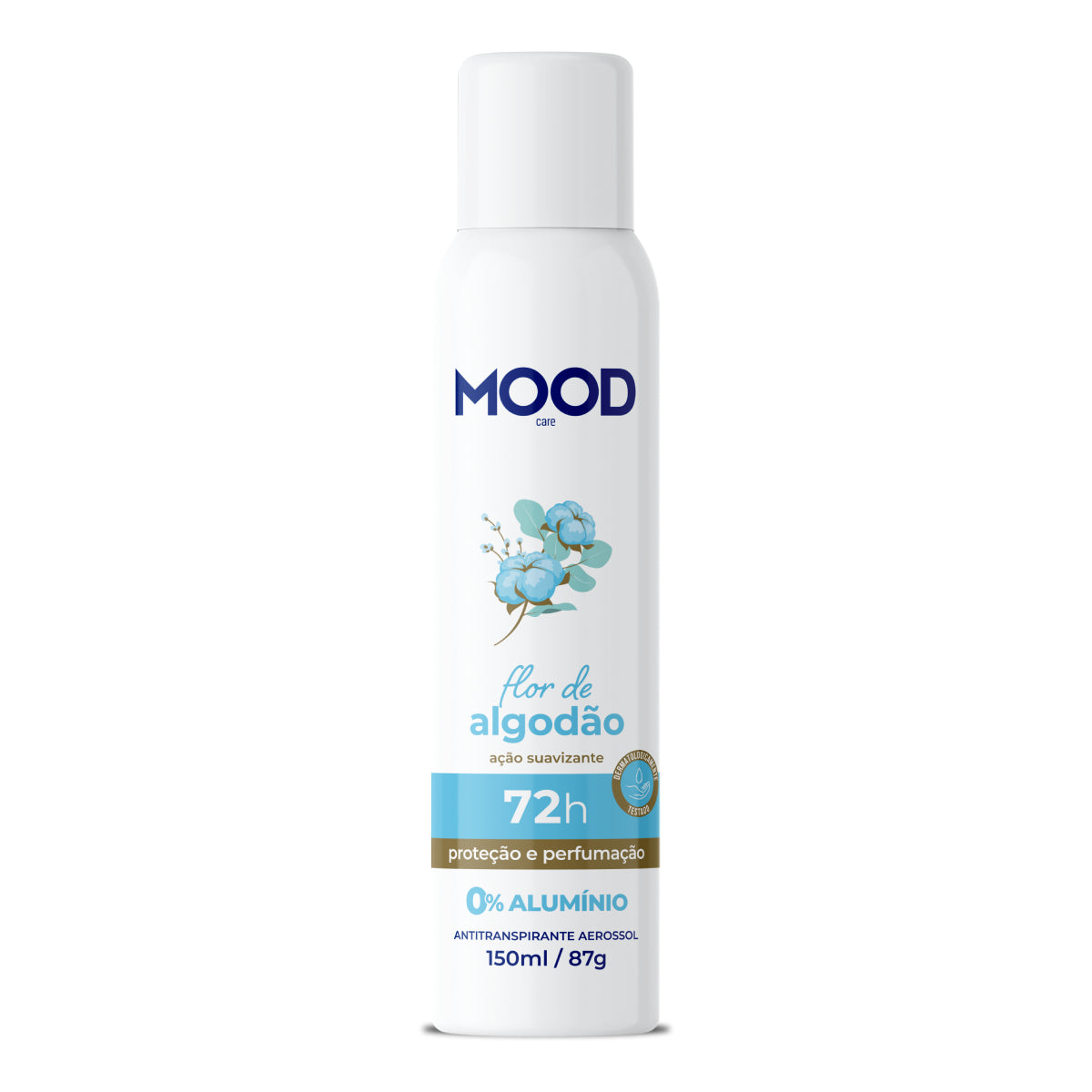 Antitranspirante Aerosol Mood Flor de Algodão 150ml 87g