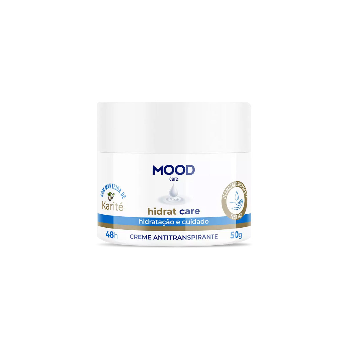 Antitranspirante Creme Mood Hidrat Care 50g