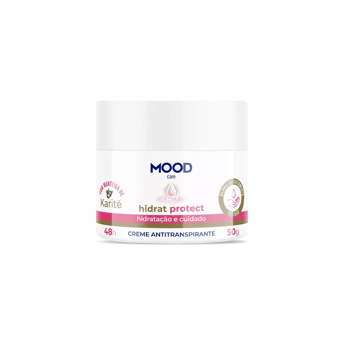 Antitranspirante Creme Mood Hidrat Protect 50g