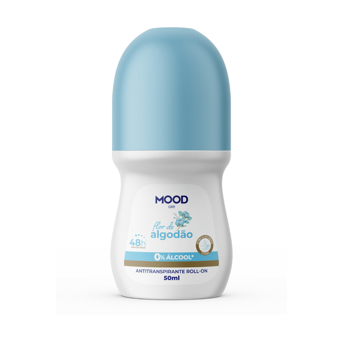 Antitranspirante Roll On Mood Flor de Algodão 50ml