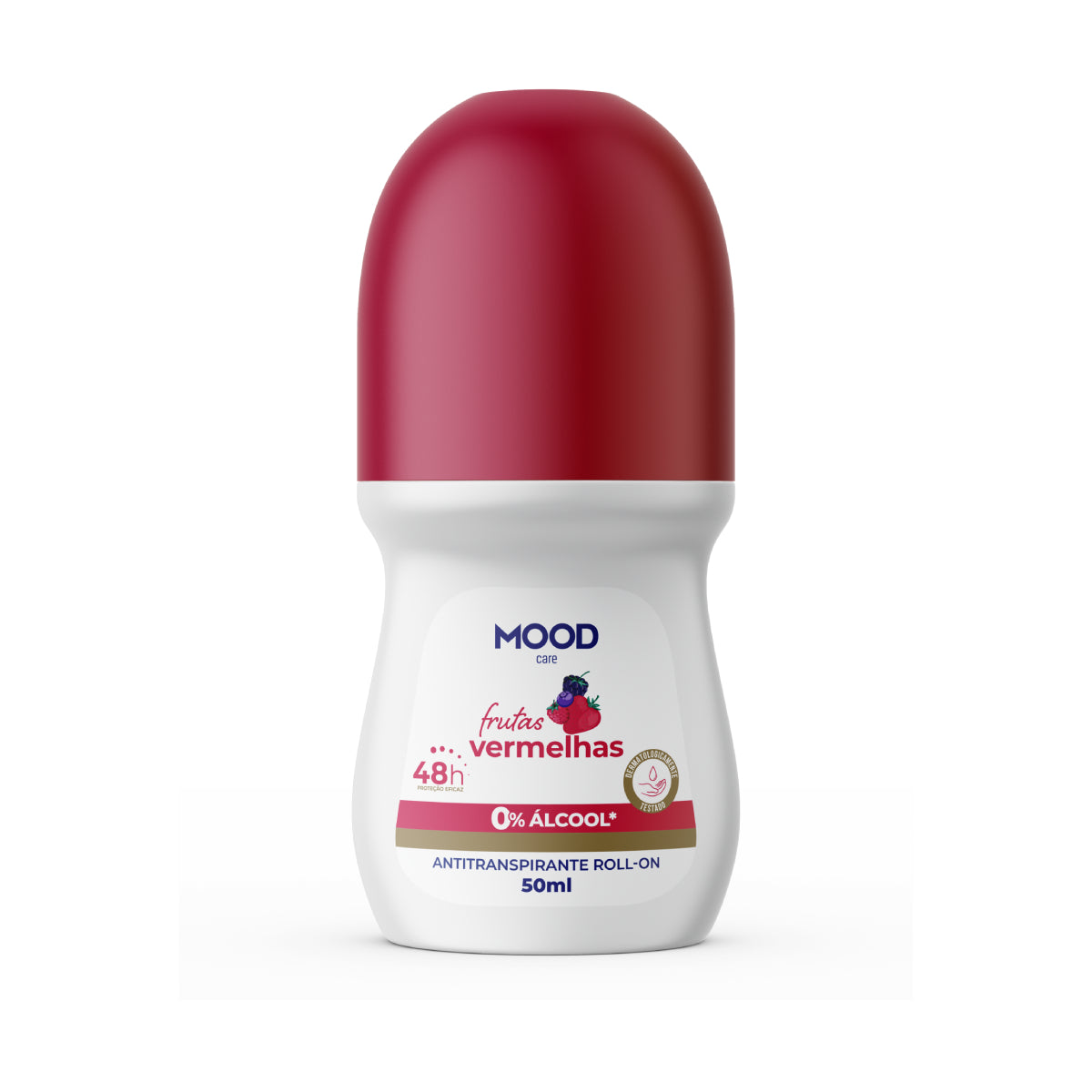 Antitranspirante Roll On Mood Frutas Vermelhas 50ml