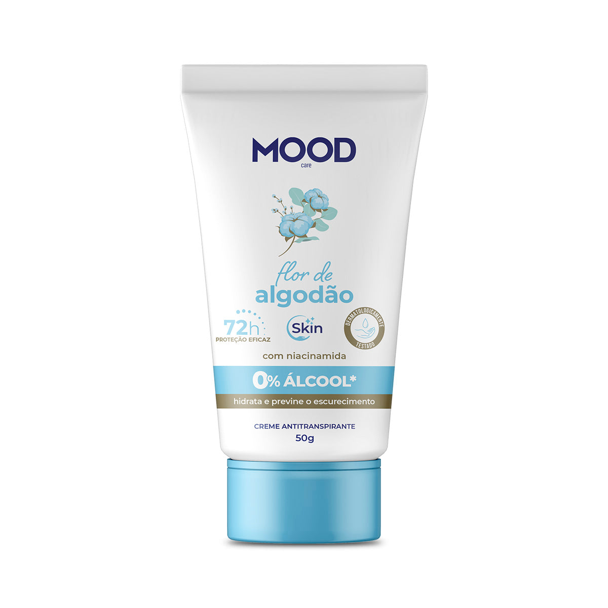 Antitranspirante Skin Mood Flor de Algodão 50g
