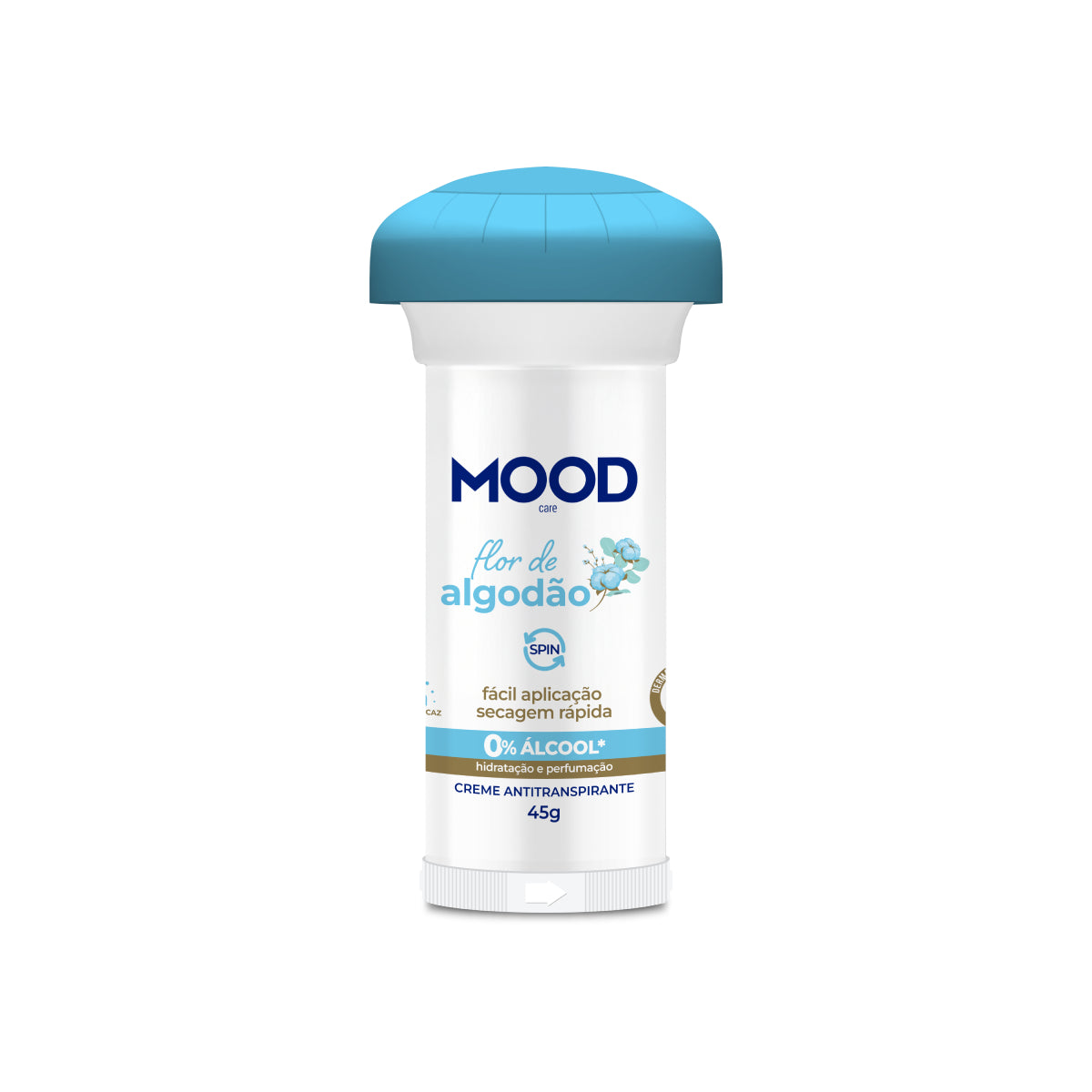 Antitranspirante Spin Mood Flor de Algodão 45g