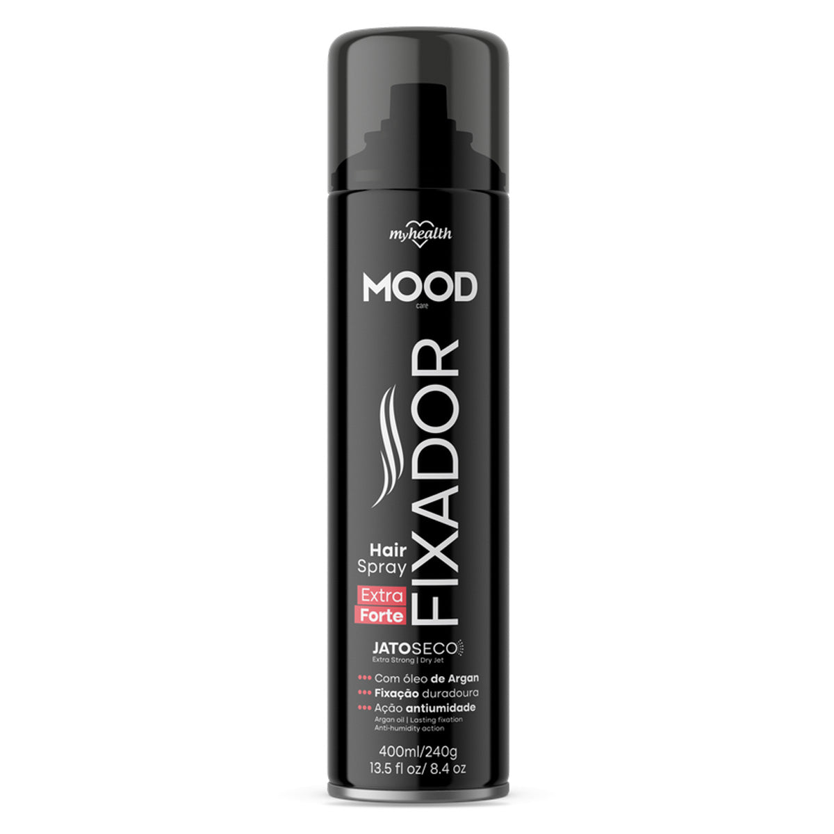 Fixador de Cabelo Mood Care Spray Extra Forte 400ml