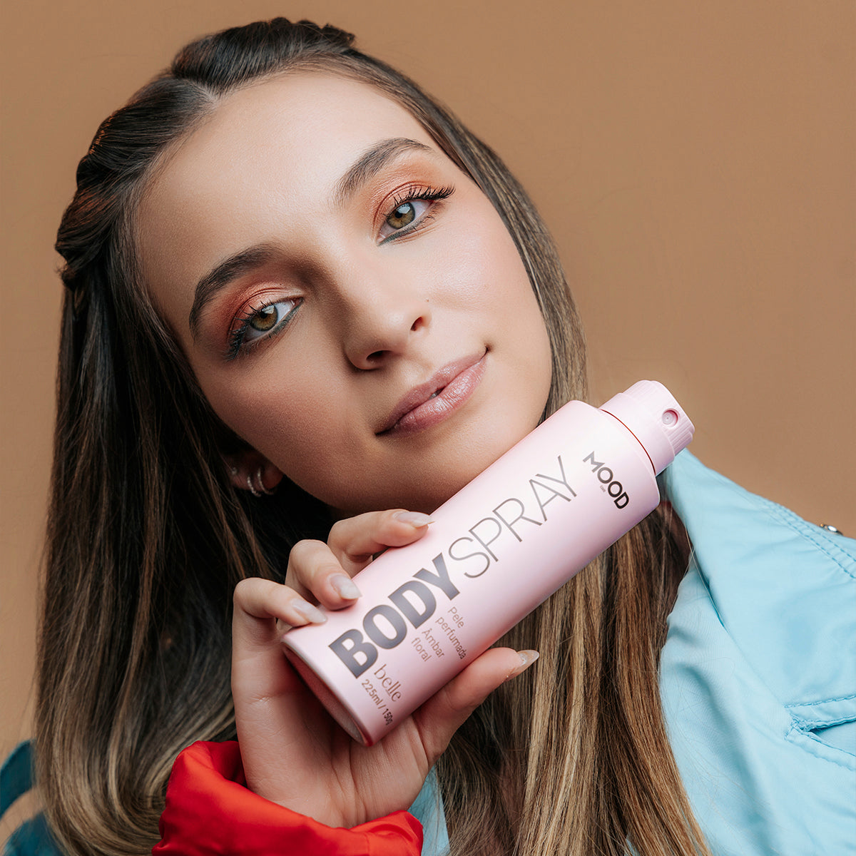 Body Spray Aerossol Mood Belle 225ml