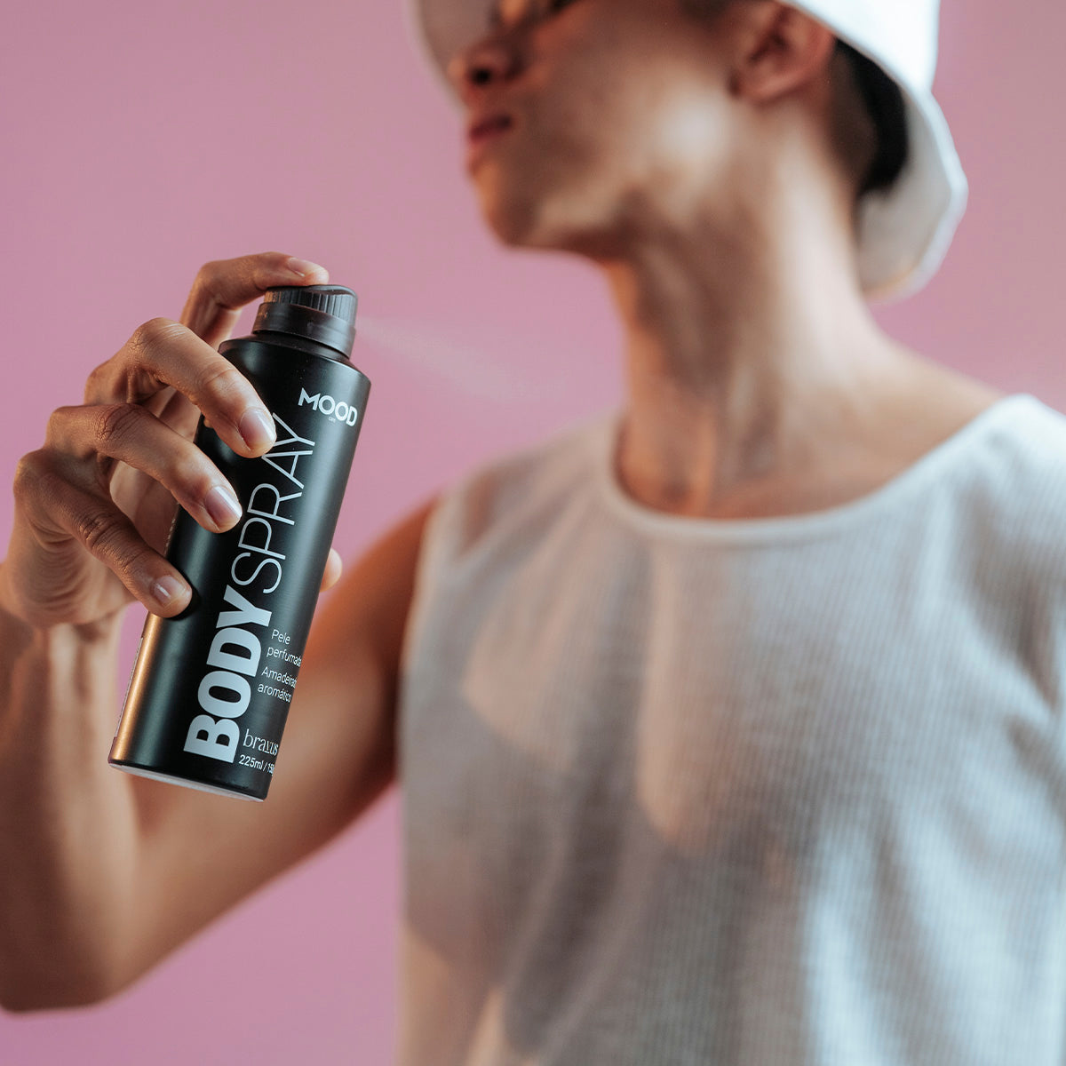 Body Spray Aerossol Mood Bravus 225ml