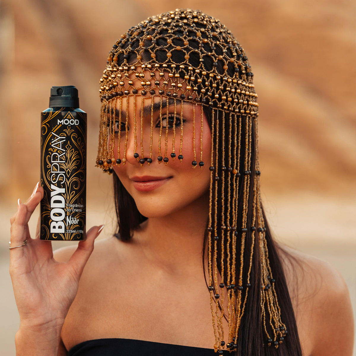 Body Spray Aerossol Mood Nöör 225ml