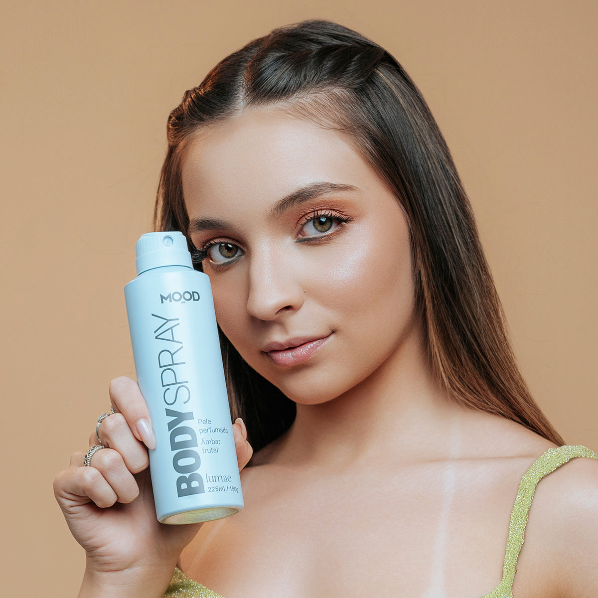 Body Spray Aerossol Mood Lumae 225ml