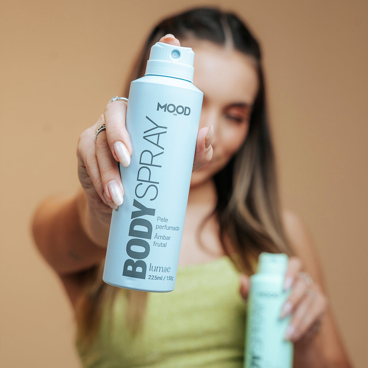Body Spray Aerossol Mood Lumae 225ml