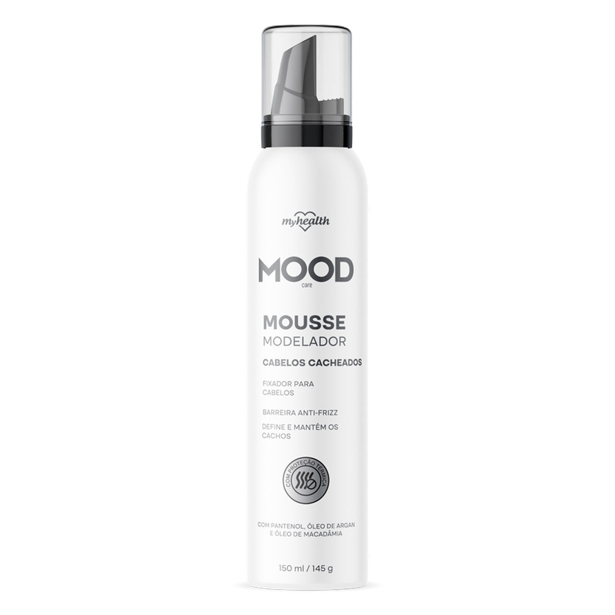 Mousse Modelador de Cachos Mood Care 150ml Anti-Frizz
