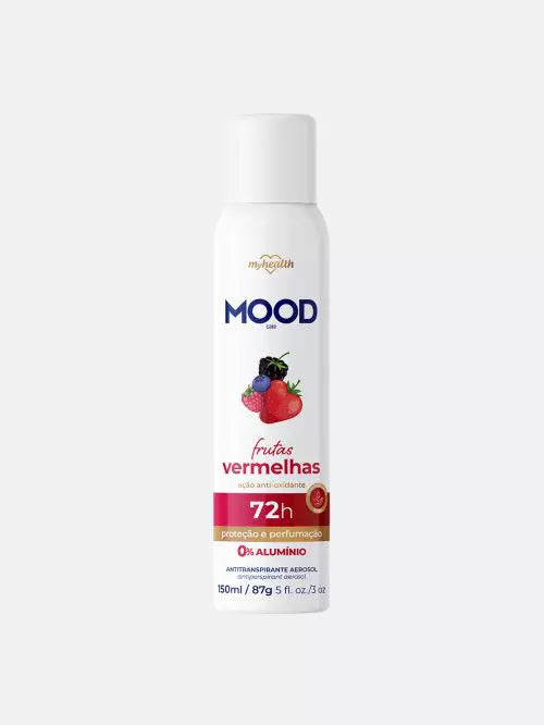 Antitranspirante Aerosol Mood Frutas Vermelhas 150ml 87g