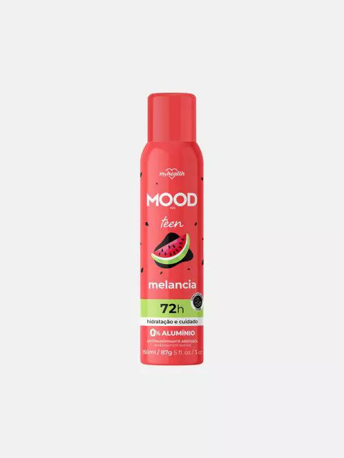 Antitranspirante Aerosol Mood Teen Melancia 150ml 87 g